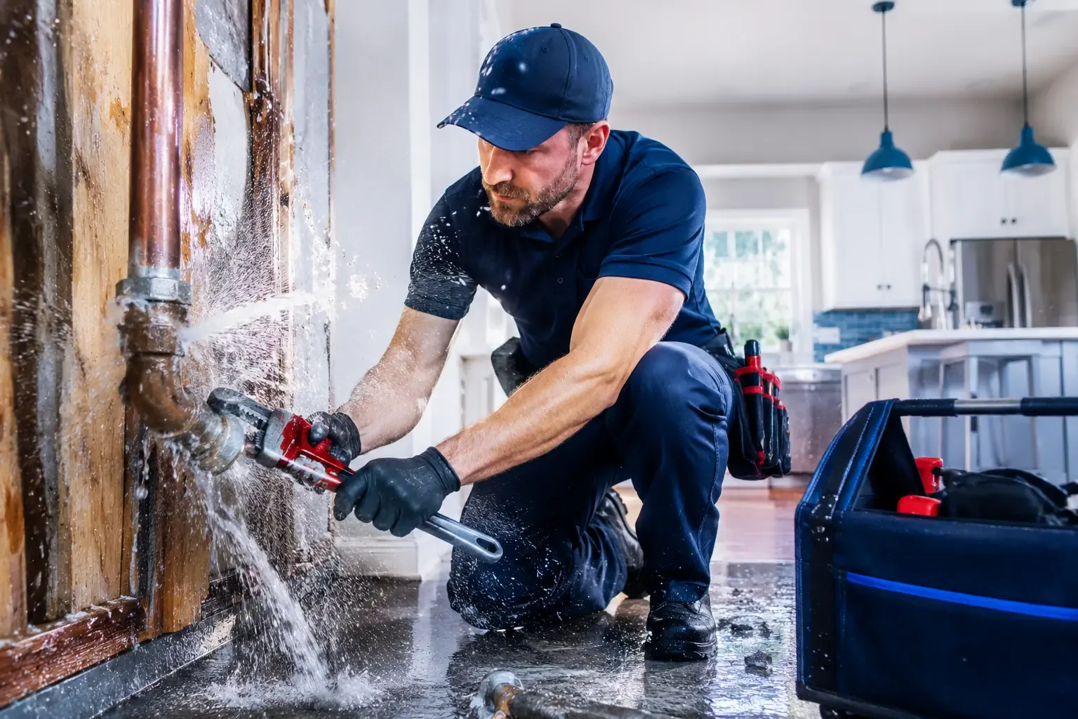 Local emergency pipe repair professionals in Chambersburg, IL